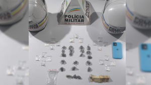 Pitangui: Acusado de tr&aacute;fico &eacute; preso durante entrega de drogas por &lsquo;delivery&rsquo;