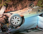 Motorista morre ao capotar carro entre Perdigão e Nova Serrana