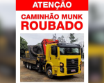 Caminhão munk é furtado em Itaúna