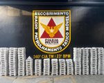 PM apreende mais de 600 kg de maconha na MG-050