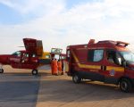 Paciente com queimaduras graves é transferida de Divinópolis para hospital em Montes Claros