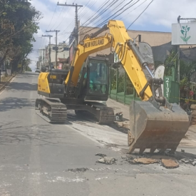 Divinópolis: Rua Goiás é interditada para obras