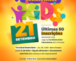 Corridinha Kids entra na reta final com últimas 50 inscrições disponíveis em Divinópolis
