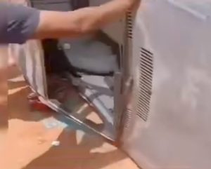 Carro capota ap&oacute;s atingir barranco em zona rural de Oliveira