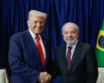 Bolsa bate recorde e dólar cai após reunião entre Lula e Trump