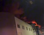 Galpão de fábrica de calçados pega fogo em Nova Serrana