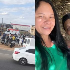 Casal morre em acidente entre carro e moto na BR-262, em Nova Serrana