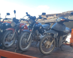 Motocicletas são apreendidas durante operação da PM em Formiga