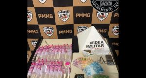PM apreende mais de 300 comprimidos de ecstasy e prende jovem em Ita&uacute;na