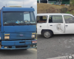 Batida entre carro e caminhão deixa motorista ferido na MG-050 em Divinópolis