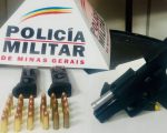Homem agride mulher e a ameaça de morte no Fonte Boa, em Divinópolis; arma é apreendida