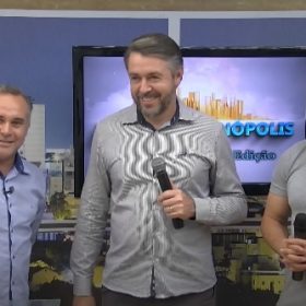 Prefeito de São João Del Rey visita a cidade de Divinópolis para conhecer a EMOP