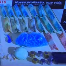 Homem é preso com drogas em Santo Antônio do Monte