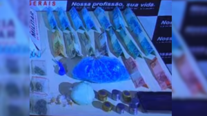 Homem &eacute; preso com drogas em Santo Ant&ocirc;nio do Monte