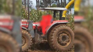 PM prende acusados de furto de trator em zona rural de Cl&aacute;udio