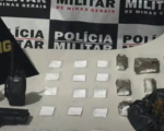 Homem é preso com drogas em Cláudio durante operação
