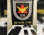 Lagoa da Prata: PM prende acusado de roubo e recupera celular de vítima