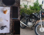 Ao notar a PM, homem foge e deixa namorada para trás com drogas em Formiga
