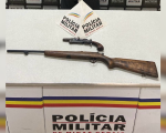 PM apreende duas armas e prende homem por posse ilegal em Abaeté