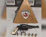 Homem foge de blitz em Divinópolis e é preso com arma após perseguição policial