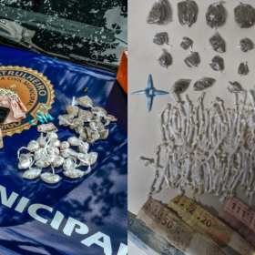 Dupla &eacute; presa por tr&aacute;fico de drogas em Nova Serrana