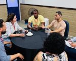 Reunião entre Gleidson, Gleide Andrade e UFSJ discute situação do Hospital Regional de Divinópolis