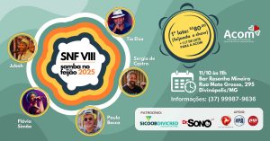 Divin&oacute;polis recebe nesse m&ecirc;s a 8&ordf; Edi&ccedil;&atilde;o do Samba no Feij&atilde;o