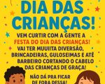 Bairro Candidés prepara festa para as crianças neste 12 de outubro