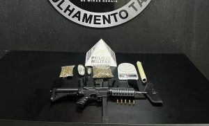 Quatro homens são presos após invadir casa de ex-comandante da PM com submetralhadora em BH