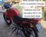 Moto é furtada no Centro de Divinópolis
