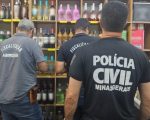 Polícia apreende bebidas irregulares em distribuidora de BH