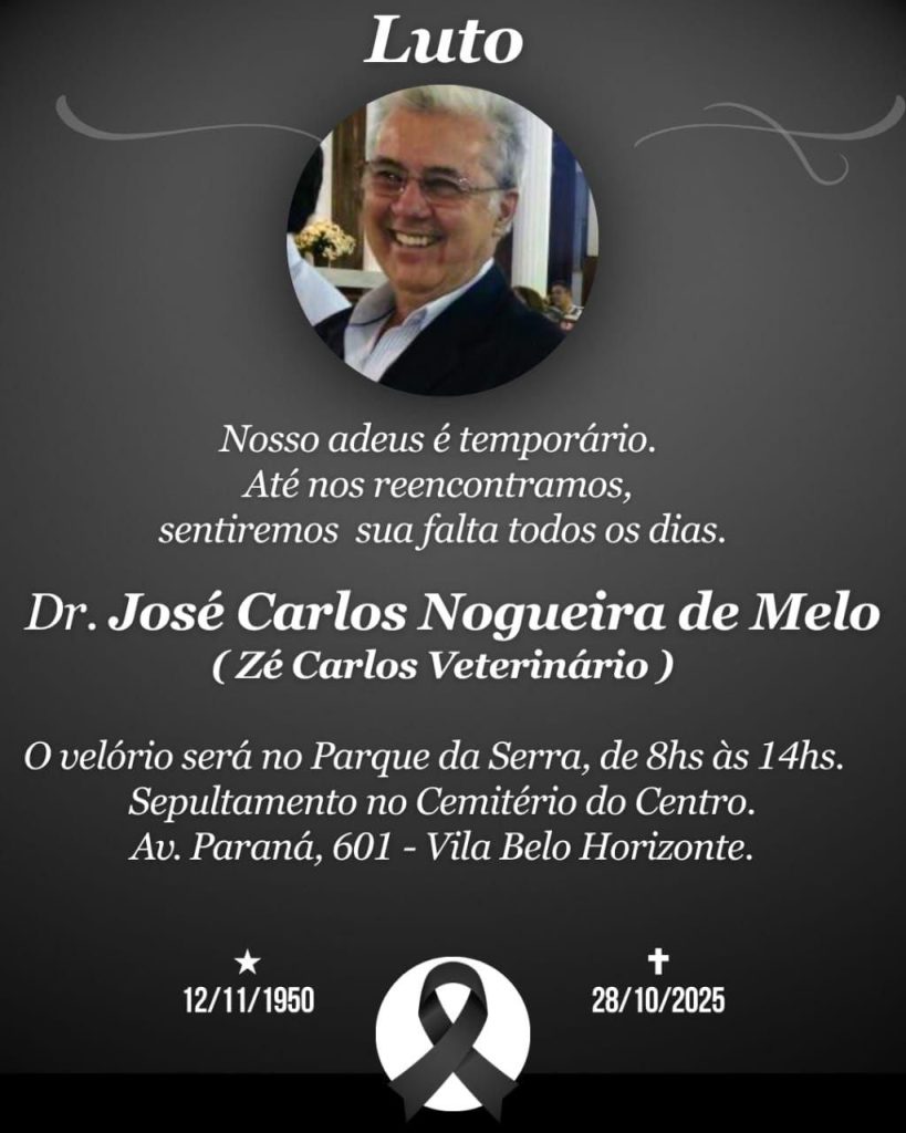 Sindicato Rural de Divinópolis presta homenagem póstuma a José Carlos Nogueira de Melo, o eterno Zé Carlos Veterinário