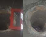 Bueiro aberto volta a causar transtornos na av. Magalhães Pinto, em Divinópolis