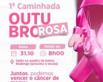 Prefeitura realiza 1ª Caminhada Outubro Rosa no bairro Realengo nesta sexta-feira (31)