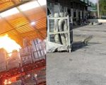 Princípio de incêndio atinge galpão de empresa de materiais de construção em Carmo do Cajuru
