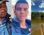 Primos de 14 e 16 anos morrem afogados no Rio Pará, em Martinho Campos
