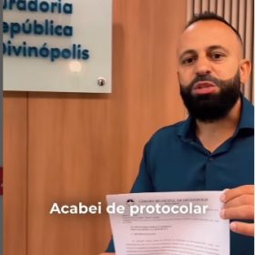 Denúncia protocolada por vereador cita retenção de recursos no FNDE na execução de obra em Divinópolis