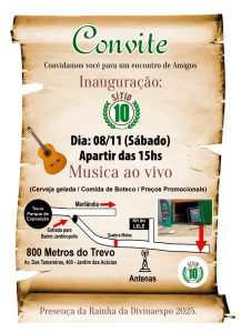 &Eacute; neste final de semana a inaugura&ccedil;&atilde;o do novo espa&ccedil;o de eventos de Divin&oacute;polis