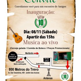 É neste final de semana a inauguração do novo espaço de eventos de Divinópolis