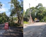 Bairros de Divinópolis continuam sem energia neste domingo (16); rua São João Del Rei segue interditada