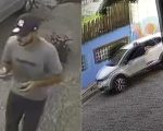 Carro é furtado no bairro Sidil, em Divinópolis; câmera flagra crime