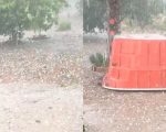 Chuva de granizo atinge Bom Despacho; Defesa Civil registra ocorrências