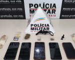Dois homens são presos e arma é apreendida em operação da PM em Santo Antônio do Monte