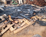 Incêndio em depósito de madeira mobiliza Bombeiros, em Arcos