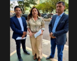 Gleide Andrade participa de agenda no Ministério do Turismo sobre revitalização do Lago das Roseiras, em Divinópolis