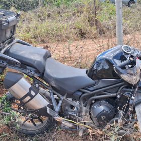 Motociclista fica gravemente ferido após acidente na MG-423, em Papagaios