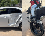 Motociclista fica gravemente ferido em acidente na MG-252, em São Gonçalo do Pará