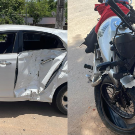 Motociclista fica gravemente ferido em acidente na MG-252, em São Gonçalo do Pará