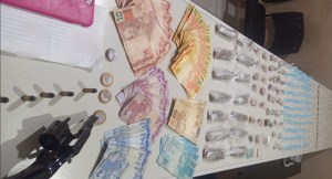Guarda Municipal apreende arma e grande quantidade de drogas em Nova Serrana