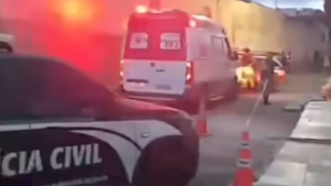 Homem &eacute; morto a tiros em Oliveira; dupla acusada do crime &eacute; detida